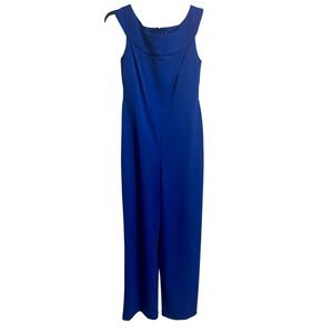 Connected Apparel Royal Blue Jumpsuit NWOT